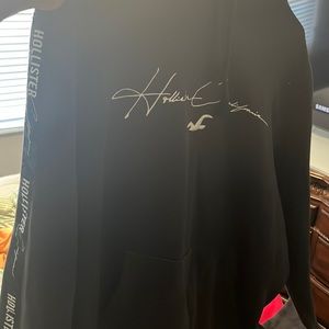 Black Hollister Hoodie (Size: L)